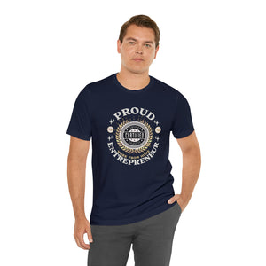 Proud work from home Entrepreneur - Business Owner Short Sleeve Tee