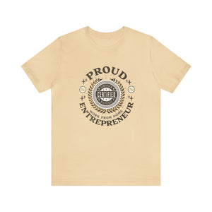 Proud Entrepreneur - Business Owner Short Sleeve Tee