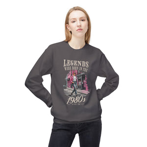 80s LEGEND Midweight Softstyle Fleece Crewneck Sweatshirt