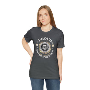 Proud work from home Entrepreneur - Business Owner Short Sleeve Tee