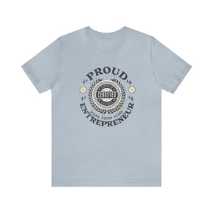 Proud Entrepreneur - Business Owner Short Sleeve Tee