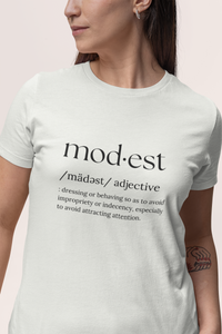 Modest Graphic T-shirt, Modest Definition, Modest Shirt, Nacelo Style, Modest Clothing, Modest Fashion