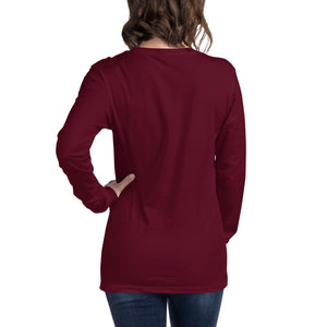 Crest Classique T-Shirt. Long Sleeve knit t-shirt. Modest Apparel.